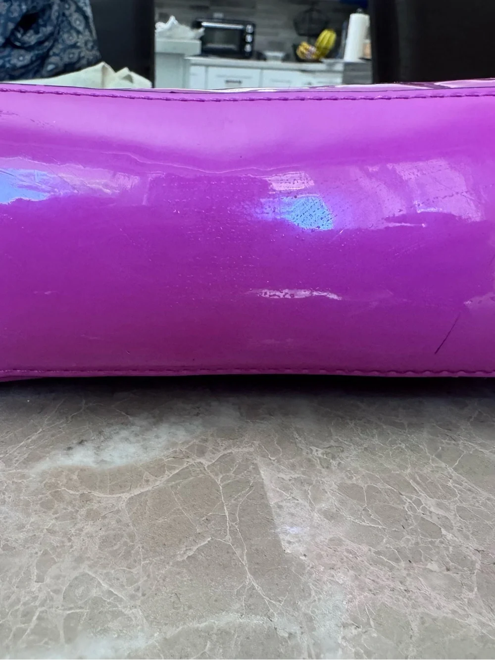 Steve Madden Bsmall Mulberry Patent Leather Crossbody Bag